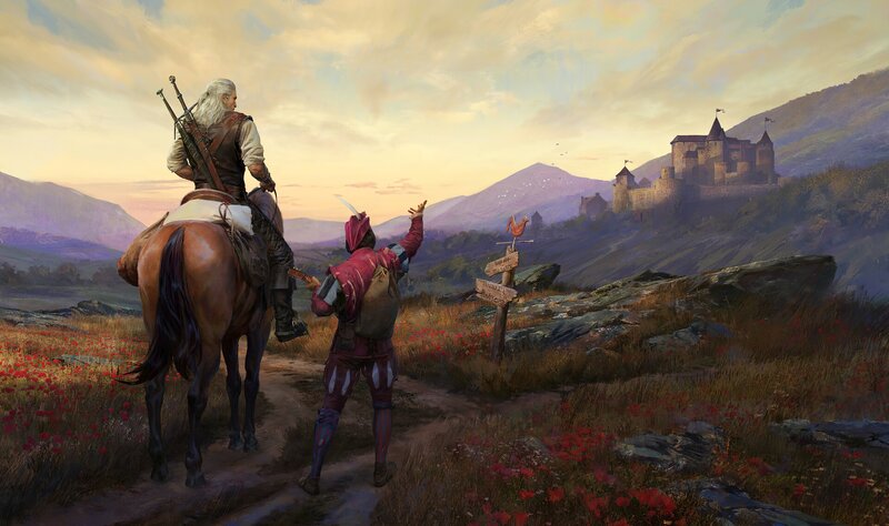 Geralt and a Boy