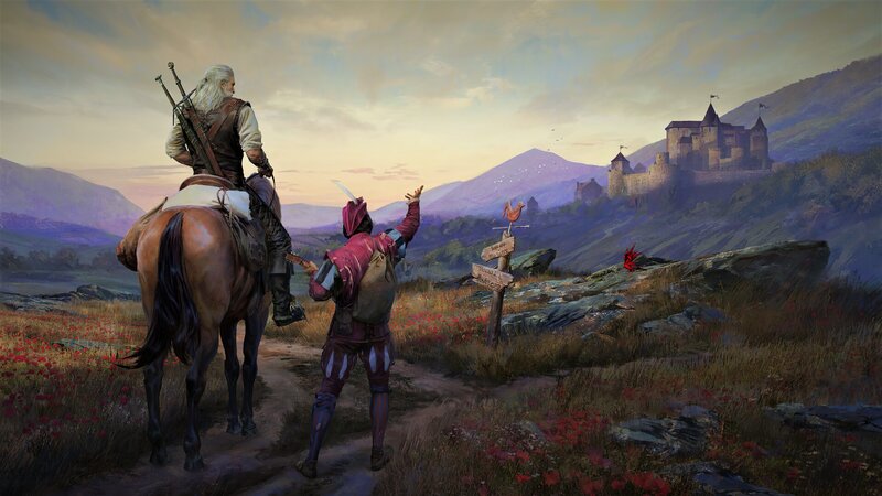 Geralt and a Companion