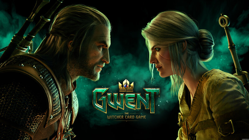 Geralt and Ciri Facing