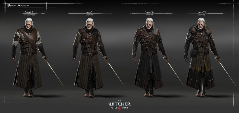 Geralt in Bear Armor