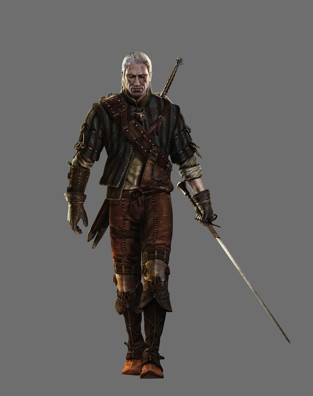 Geralt of Rivia character model