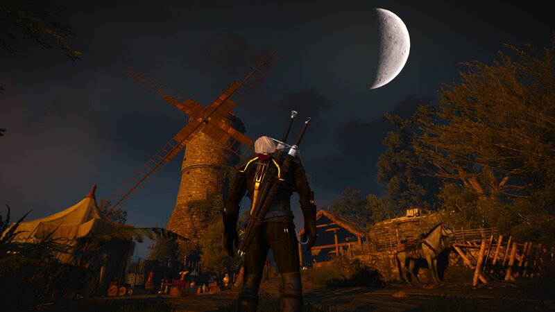 Geralt of Rivia — Dark Blue, Dramatic