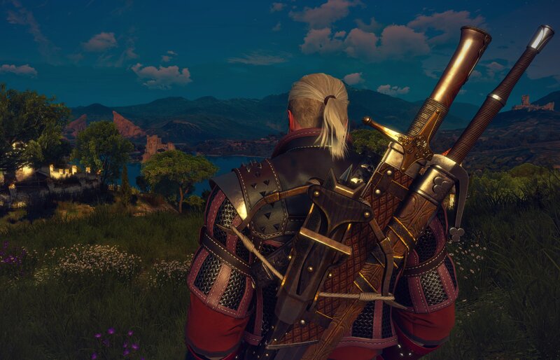 Geralt of Rivia — Green, Serene