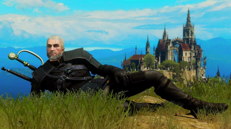 Geralt of Rivia Lying