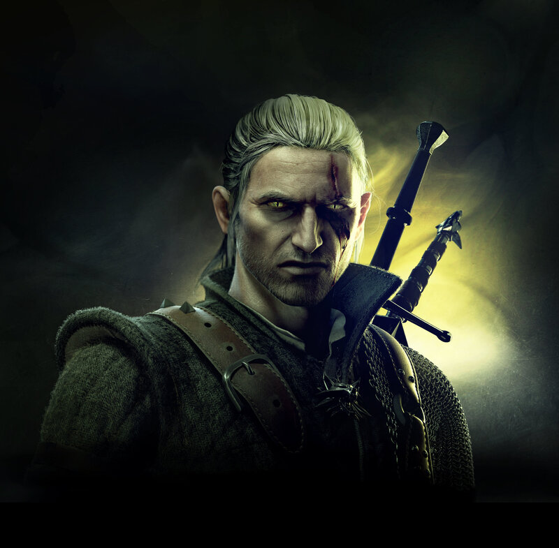 Geralt of Rivia portrait