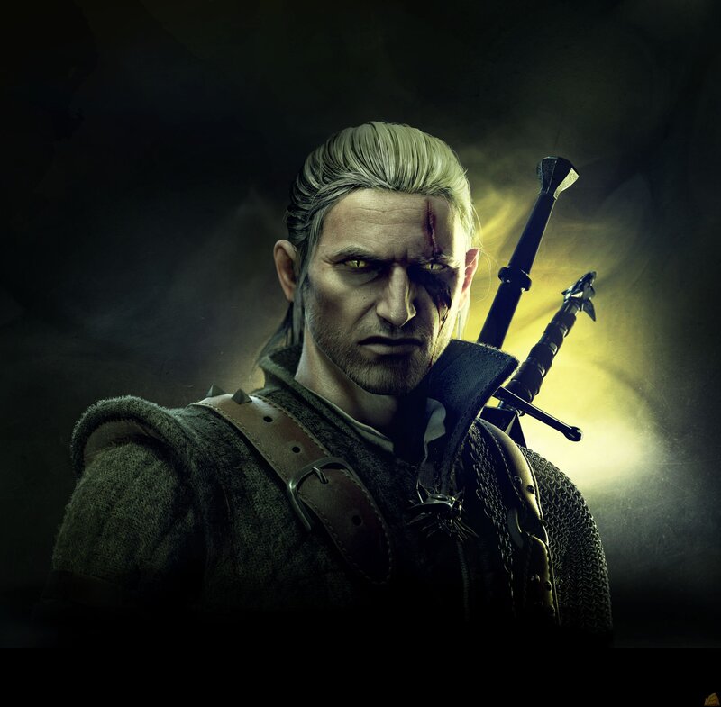 Geralt of Rivia portrait
