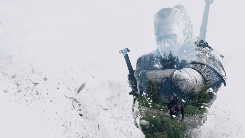 Geralt of Rivia — White, Dramatic
