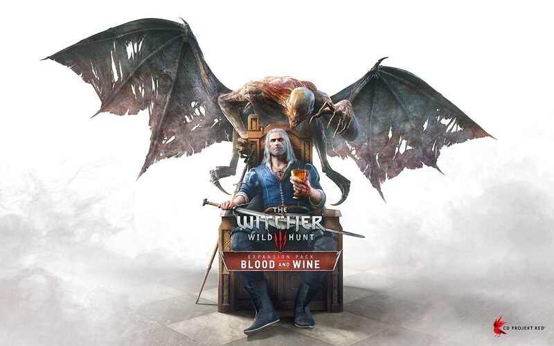 Geralt of Rivia with Monster