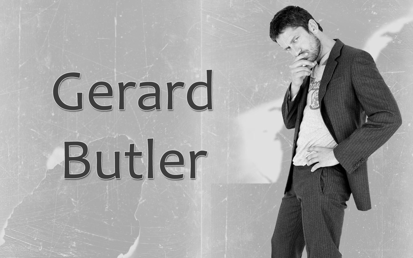 Gerard Butler portrait