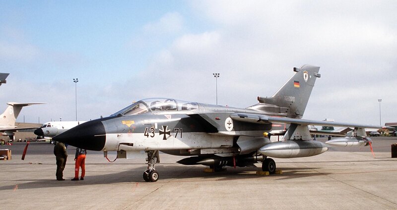 German Air Force Tornado jet