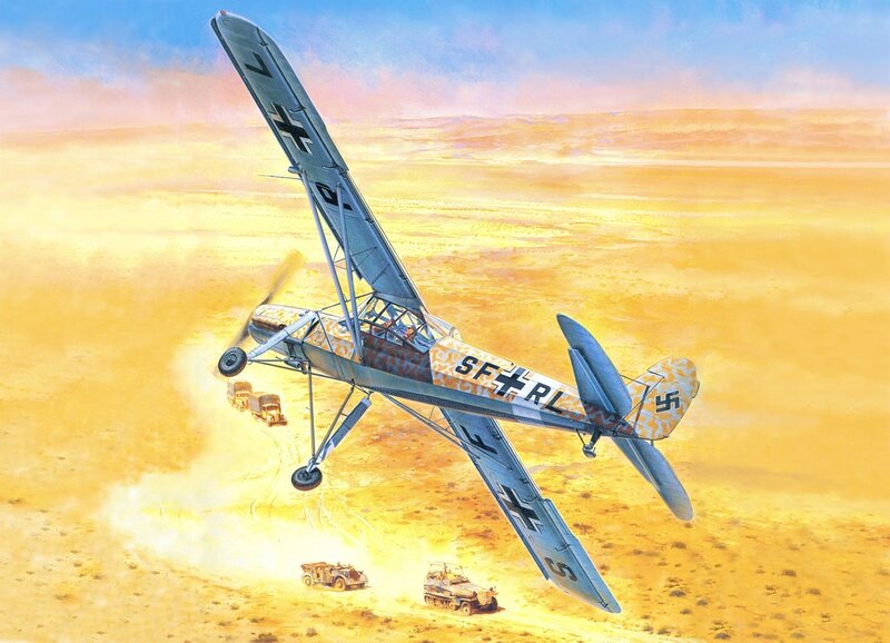 German Aircraft in Desert