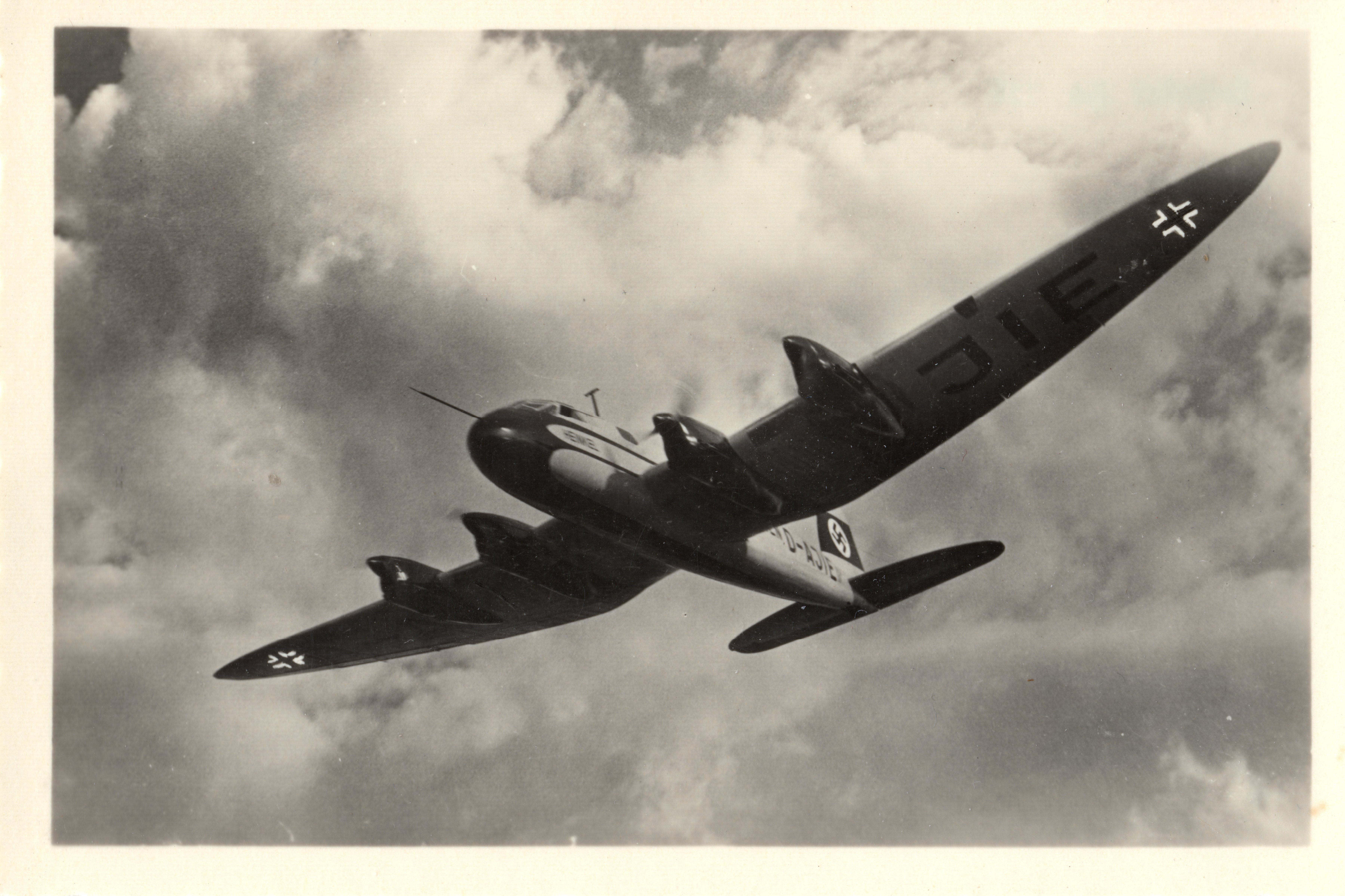 German aircraft in flight