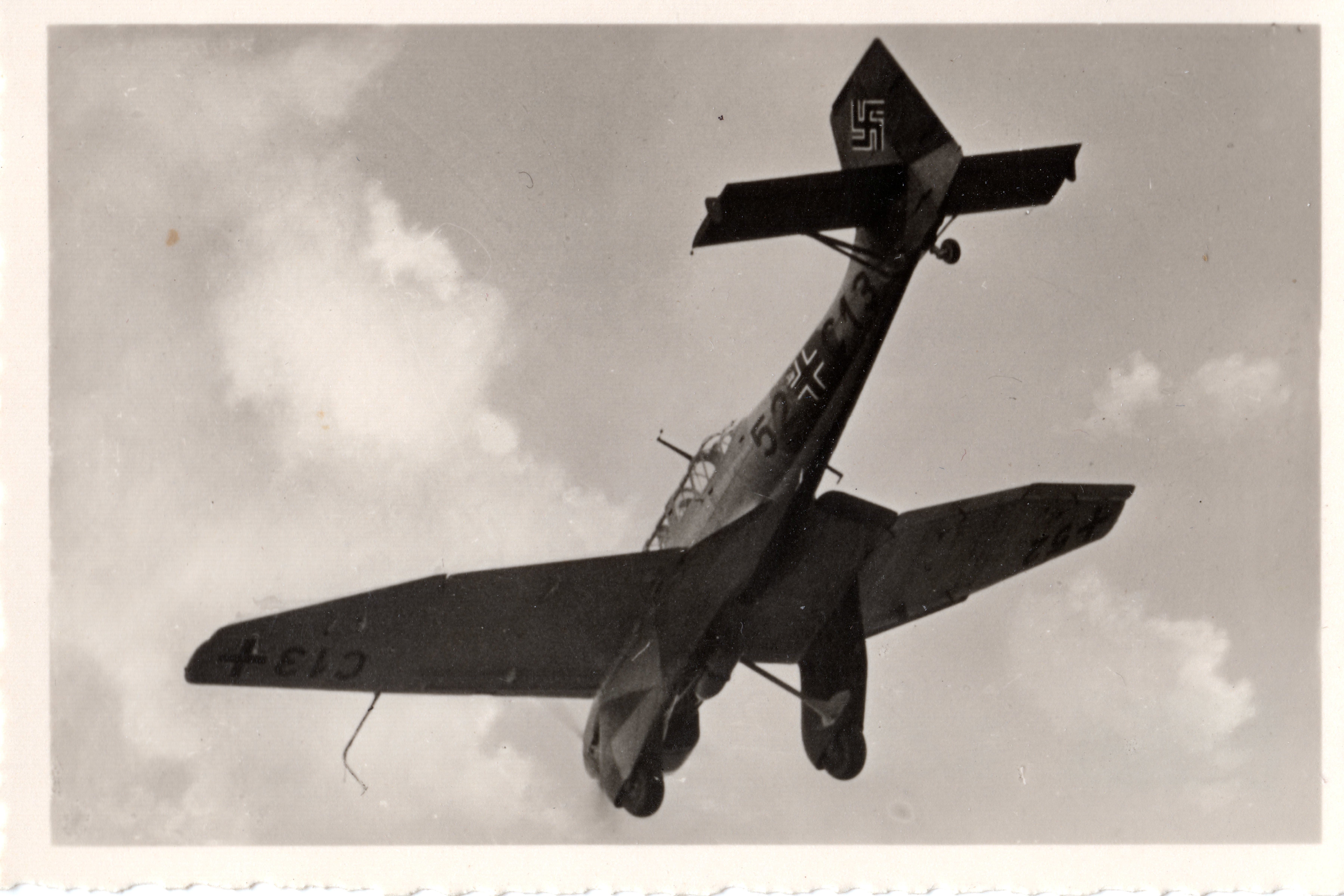 German aircraft in flight