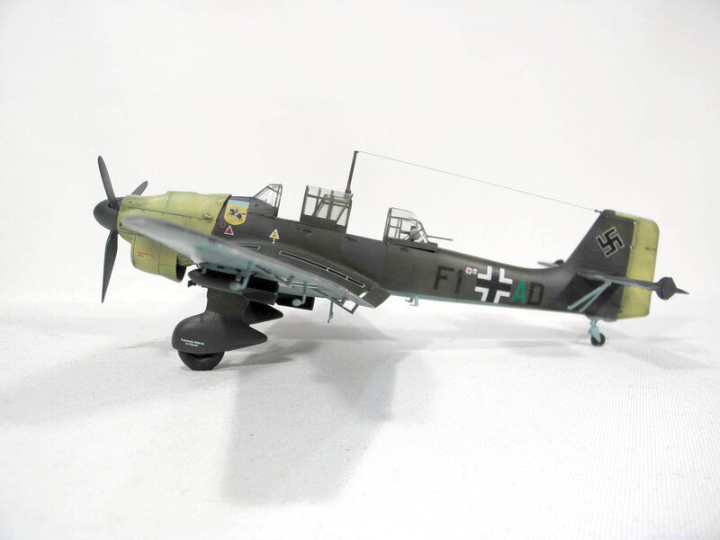 German Aircraft Model — Gray