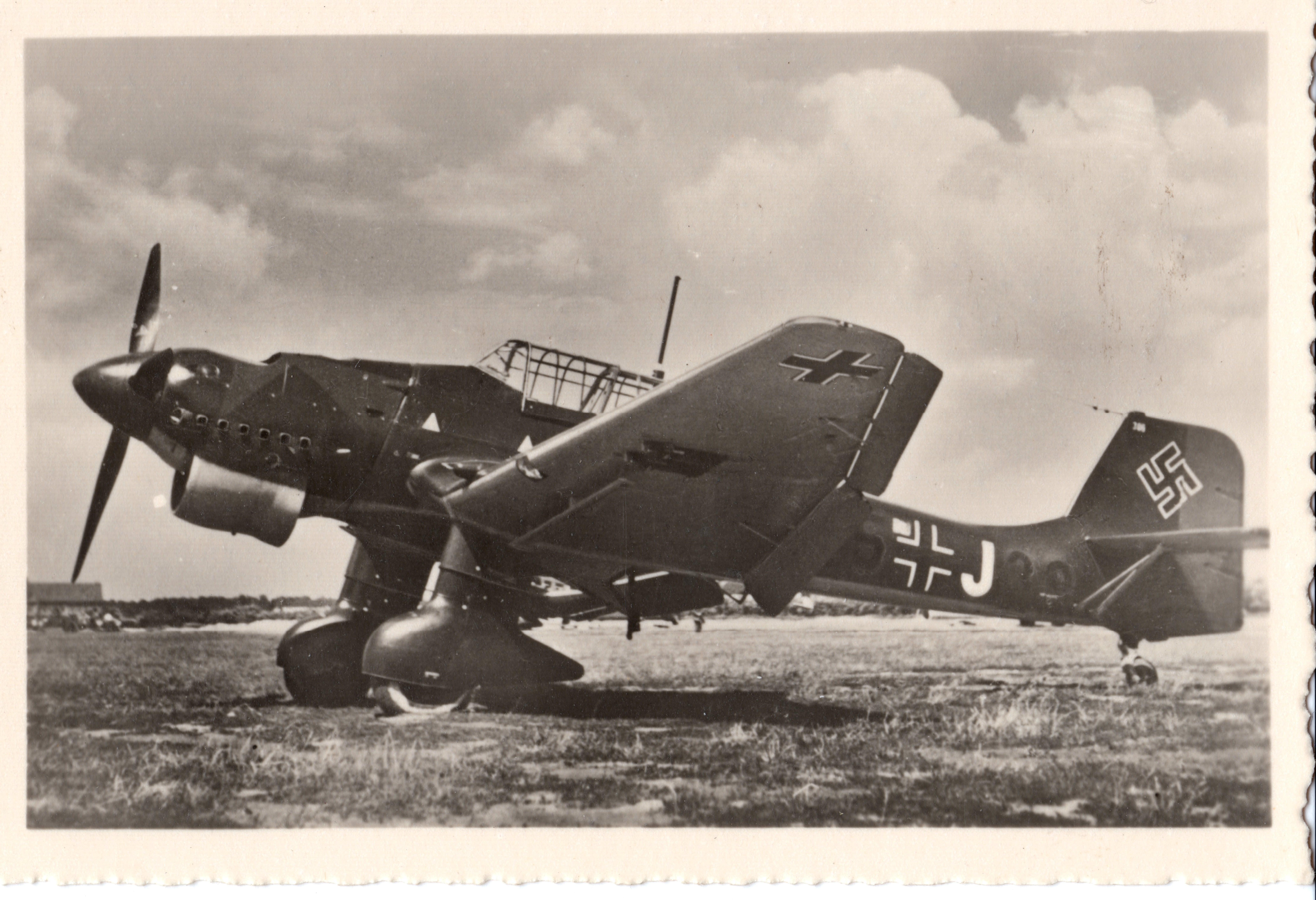 German aircraft on airfield