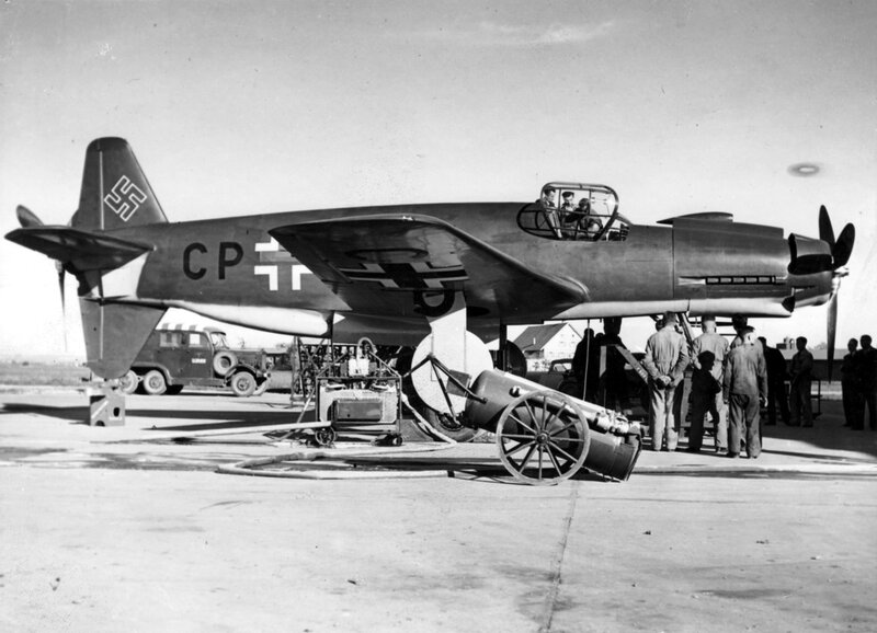 German aircraft on airfield