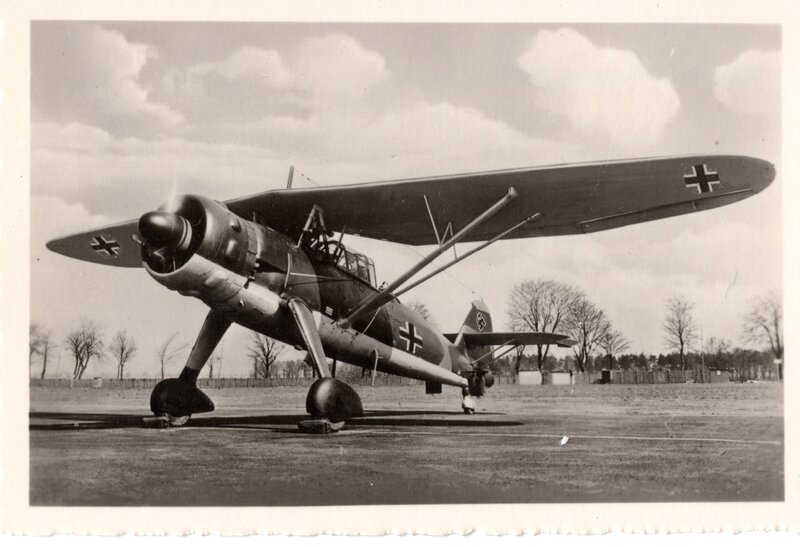 German aircraft on airfield
