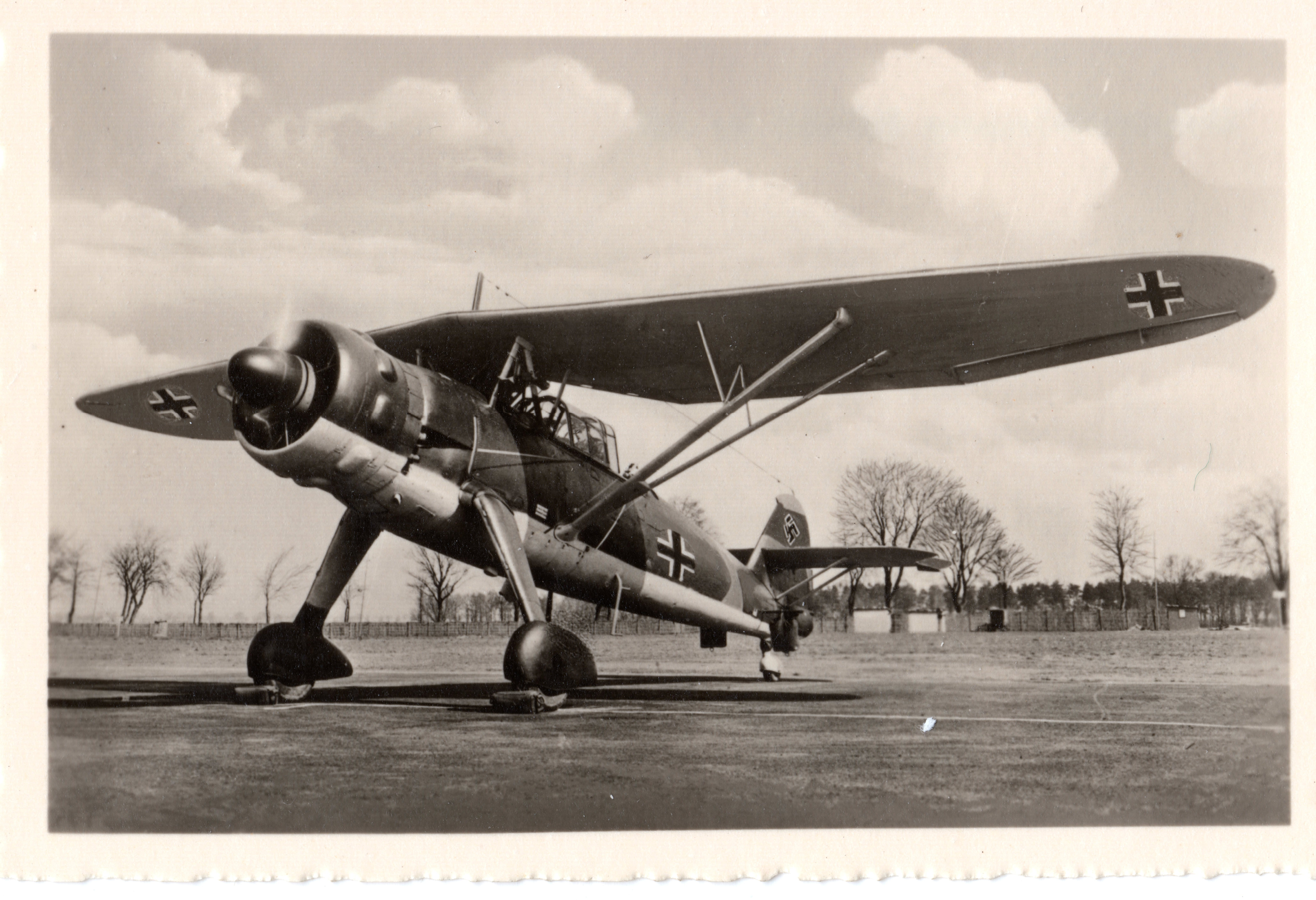 German aircraft on airfield