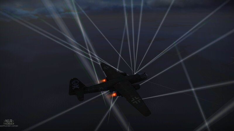 German Bomber Aircraft — Black, Dramatic