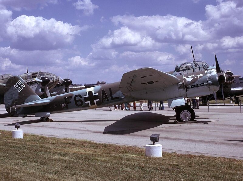 German Bomber Aircraft — Gray