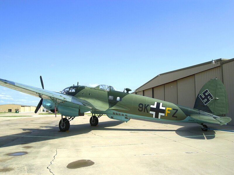 German Bomber Aircraft — Green, Neutral