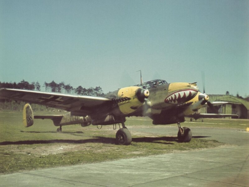 German Bomber Aircraft — Green