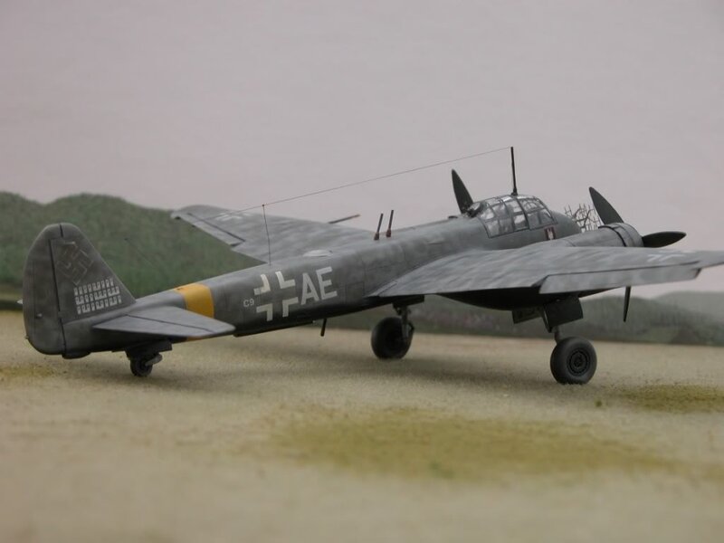 German Bomber Model