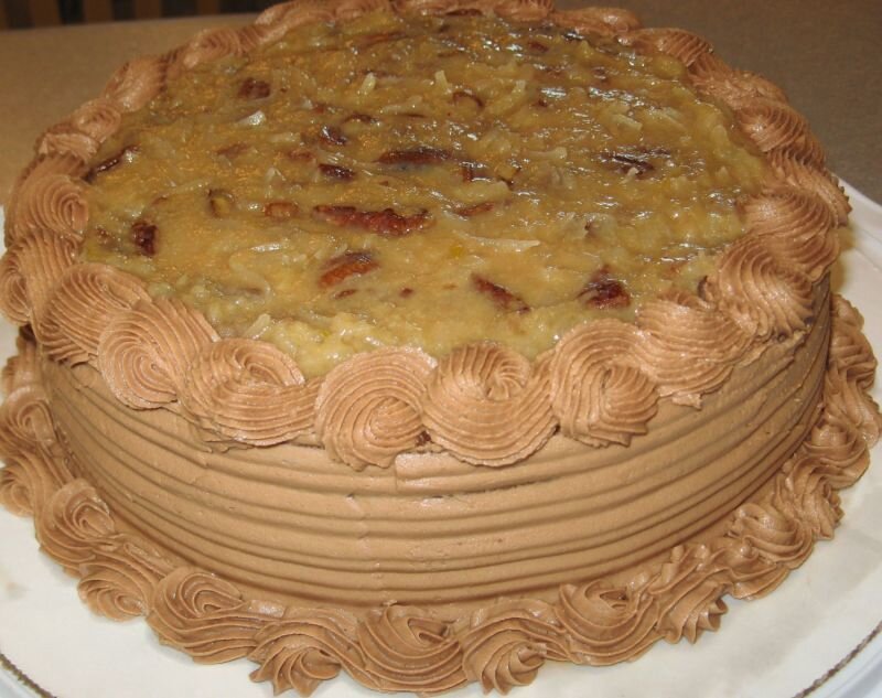 German chocolate cake