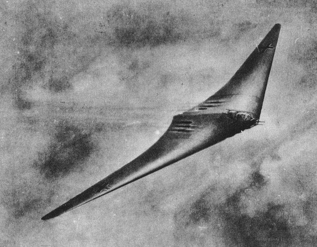 German delta-wing aircraft