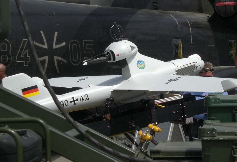 German drone on display