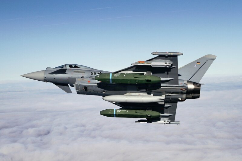 German Eurofighter Jet — Gray, Serene