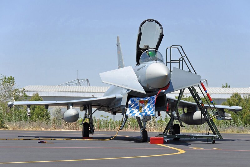 German Eurofighter on tarmac