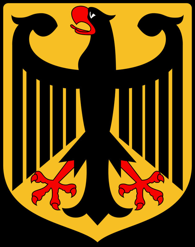 German federal eagle emblem