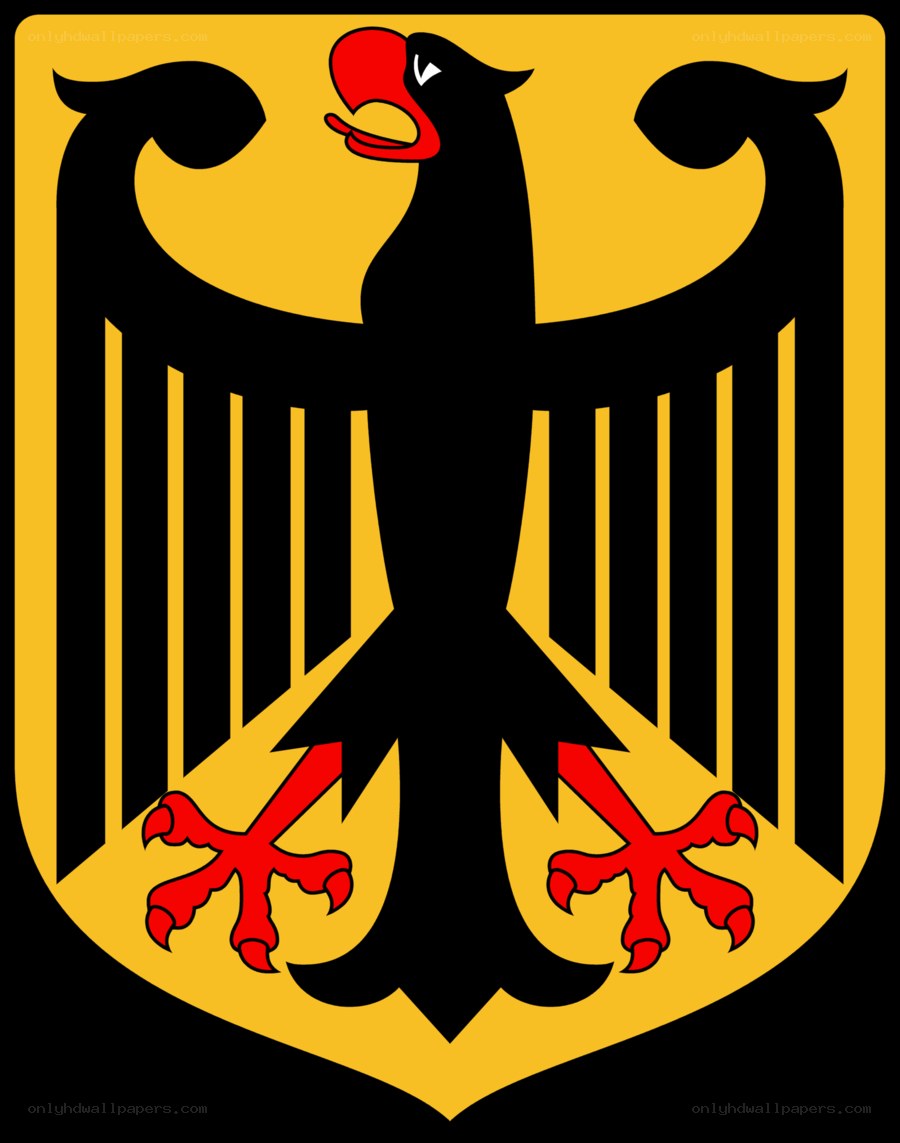 German federal eagle emblem