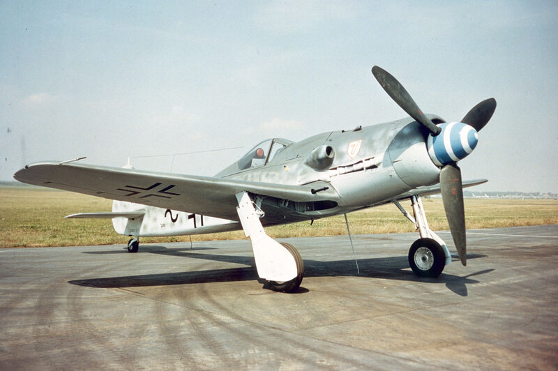 German fighter aircraft on tarmac