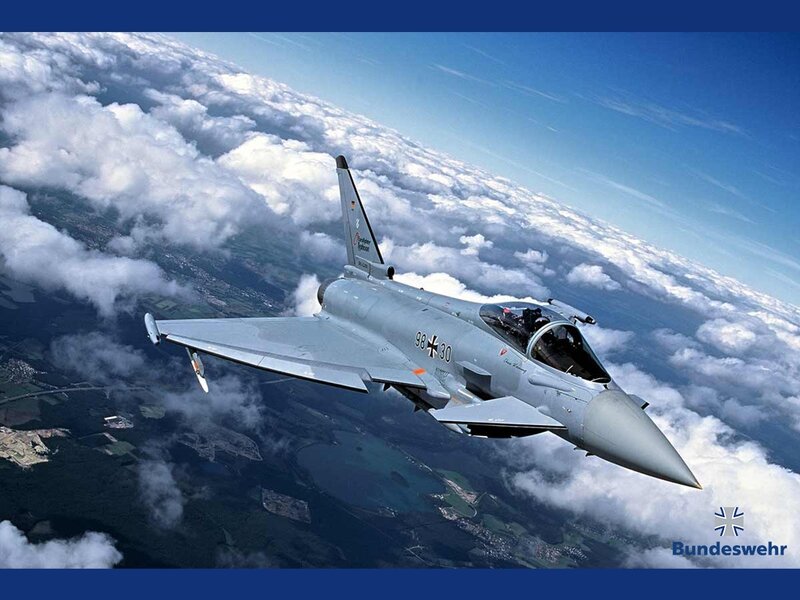 German Fighter Jet — Gray