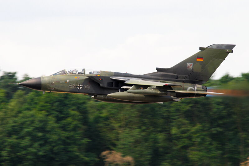 German Fighter Jet — Green