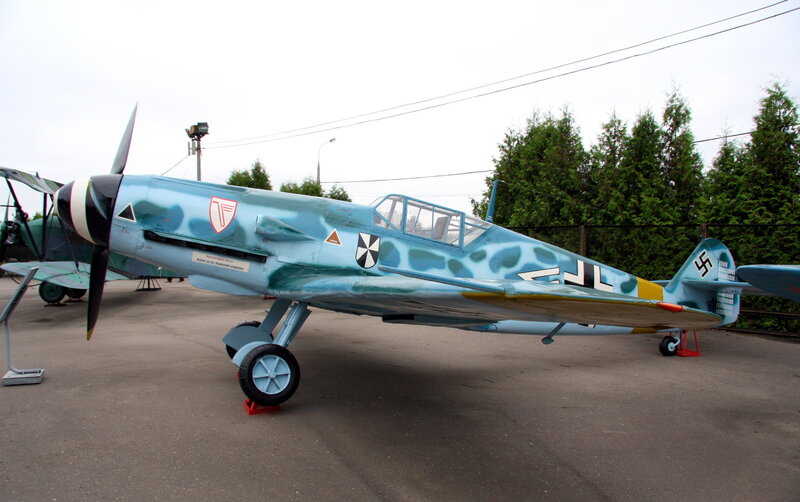 German Fighter Plane — Blue, Neutral