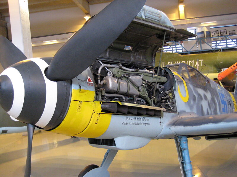 German Fighter Plane — Gray, Neutral, Photograph