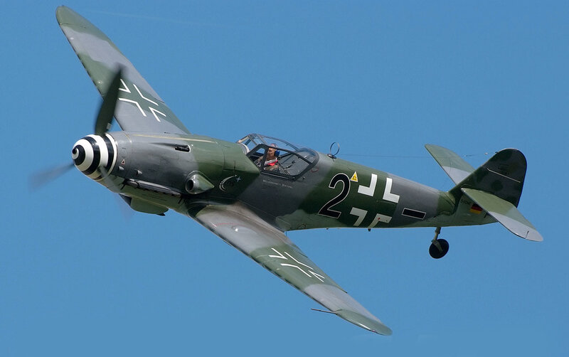German Fighter Plane — Green