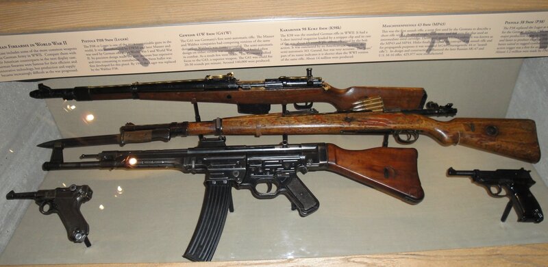 German firearms of WWII