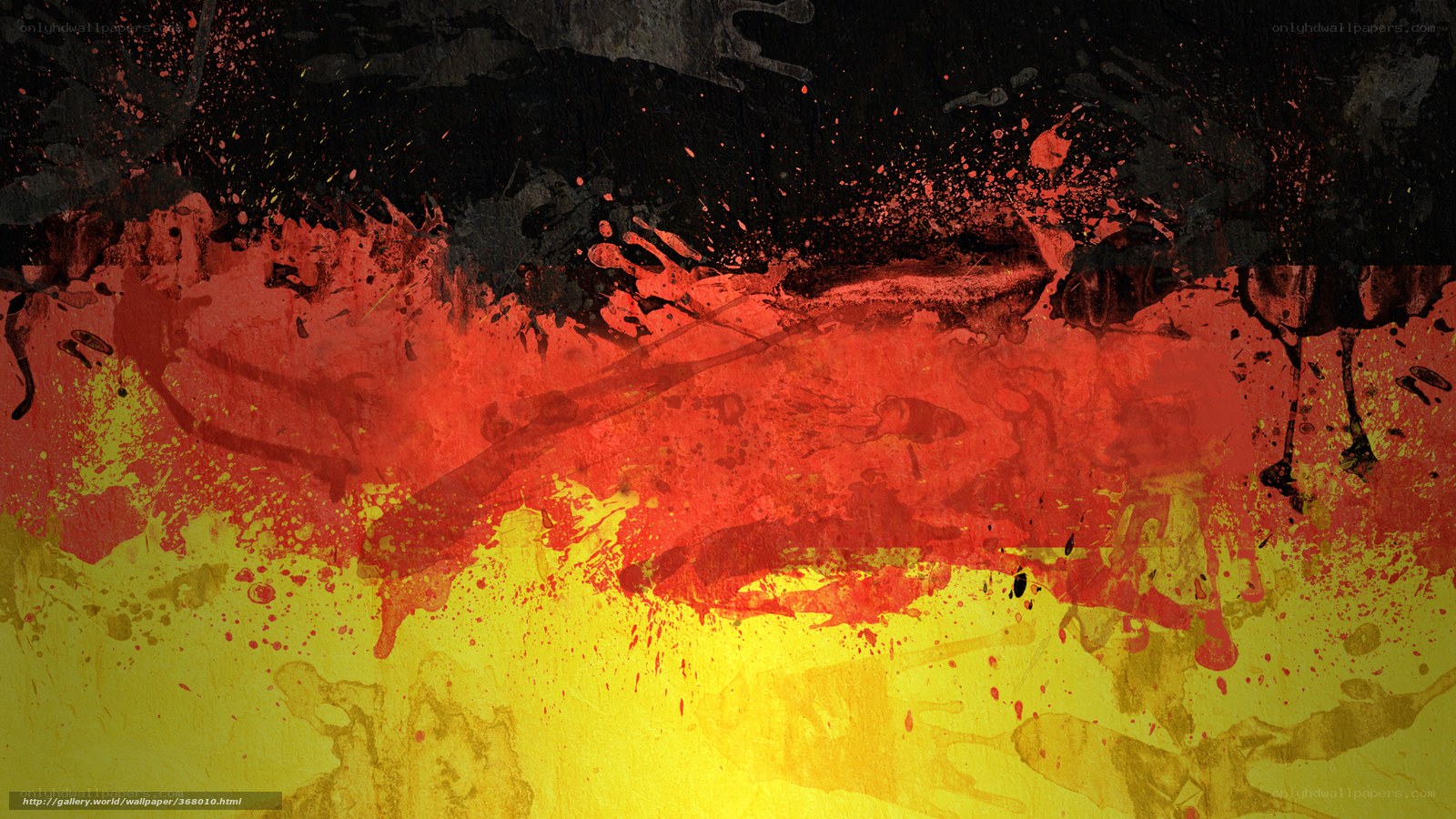 German flag abstract art