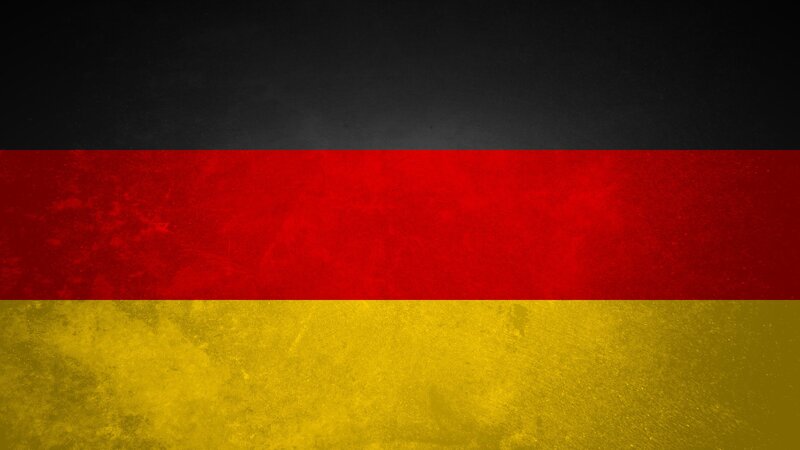 German Flag — Black, Neutral