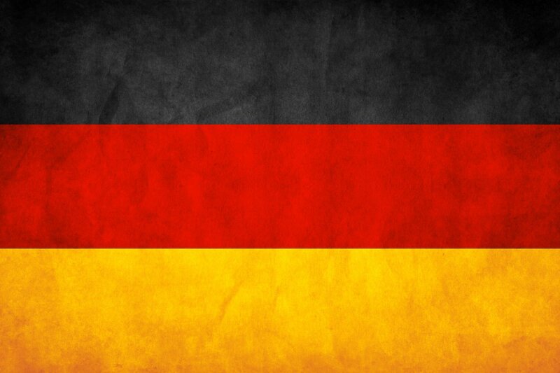 German Flag — Black