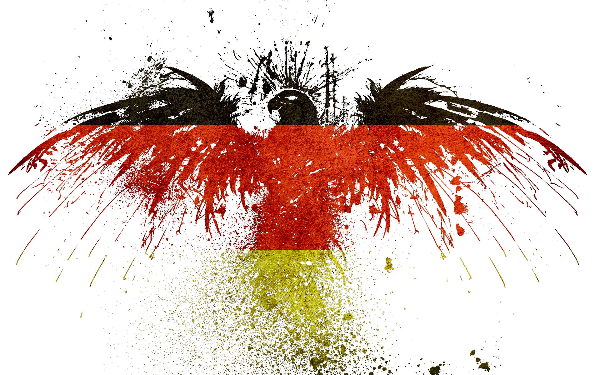German flag eagle art