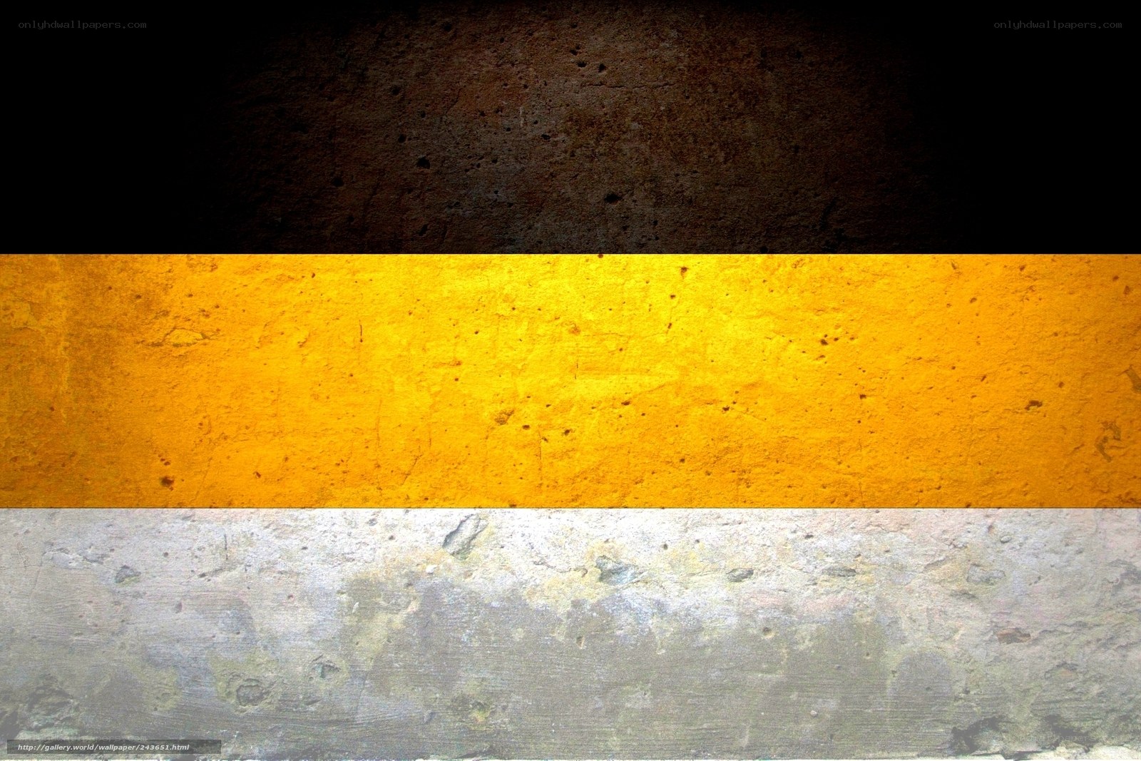 German flag on textured wall