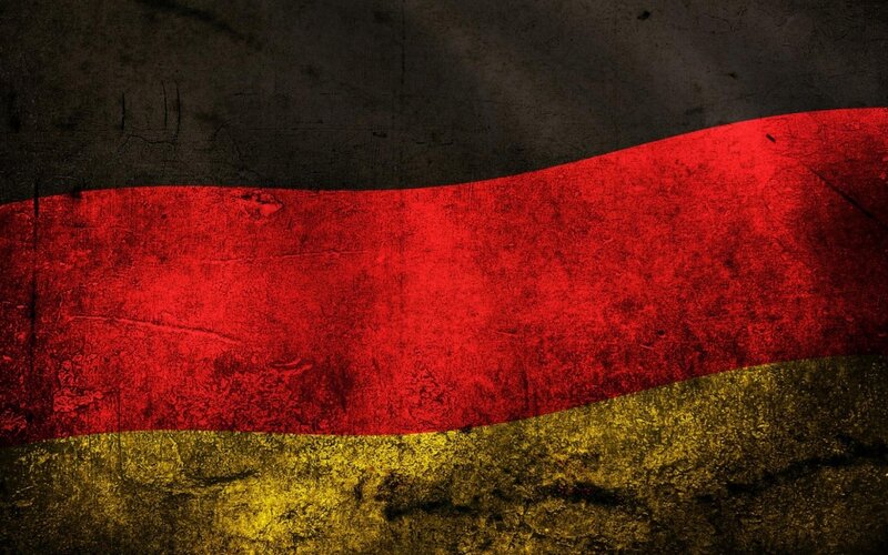 German Flag on Wall