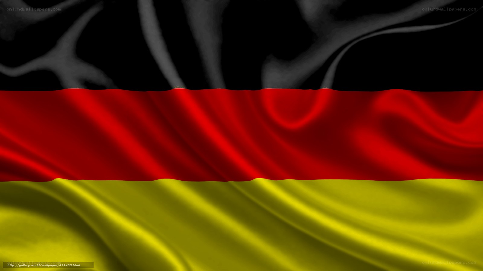 German flag waving