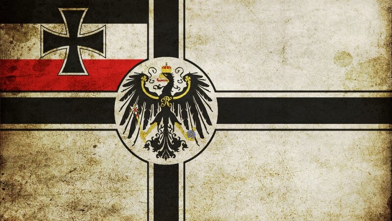 German Flag with Eagle — Black