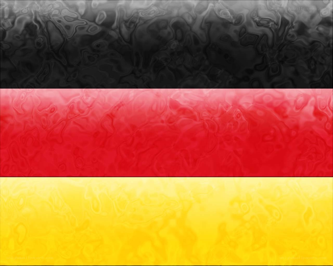 German flag with fluid texture